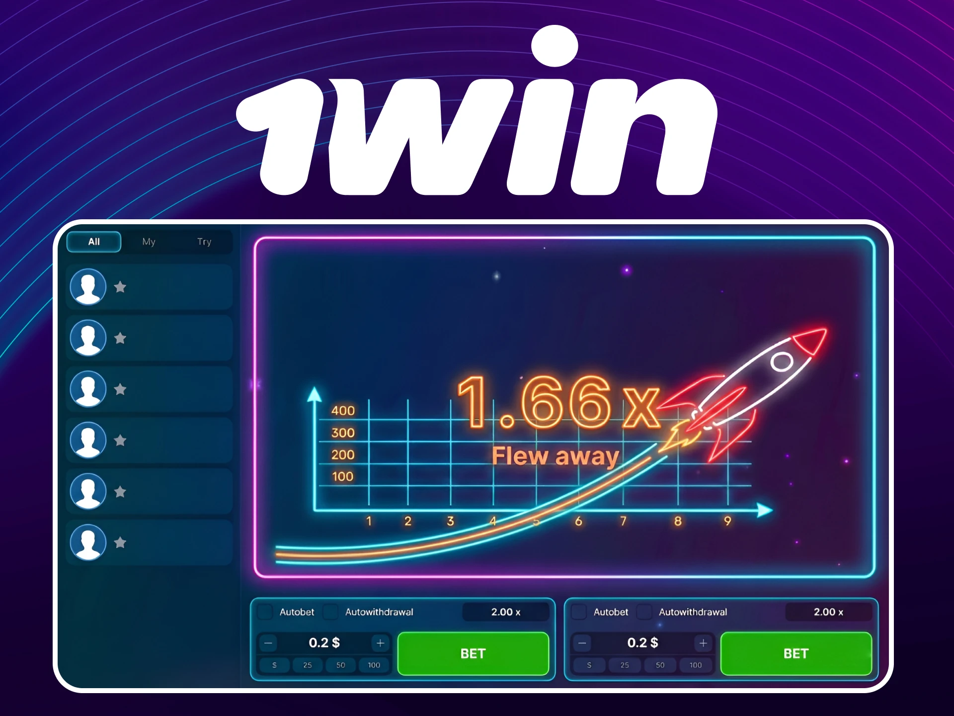 Try the Astronaut demo mode at 1win to practice for free.