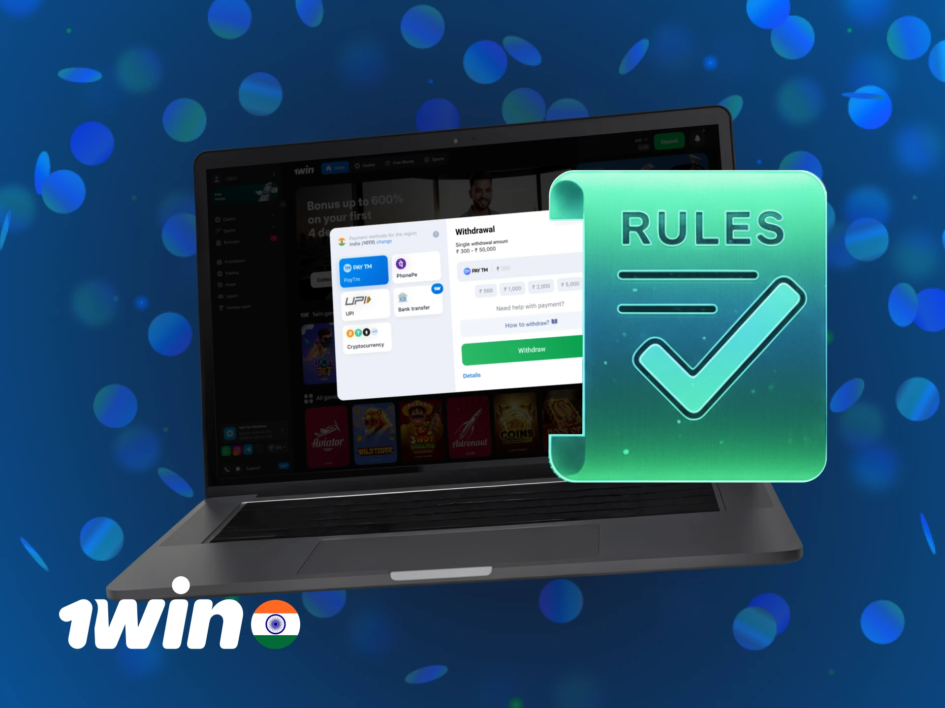 Follow the essential 1win withdrawal rules for a smooth experience.