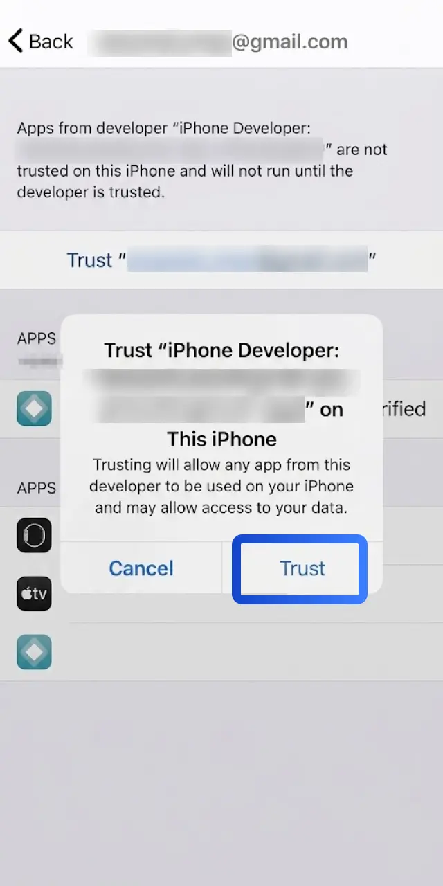 Go to Settings, General, Device Management, and trust the 1win profile to open the app.