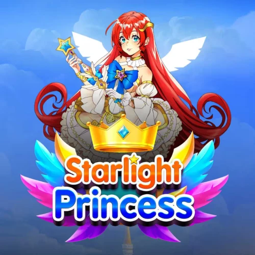 Starlight Princess slot with 96.50% RTP and multiplier mechanics on 1win India.